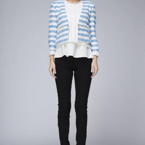 ZIPPER CROP JACKET - Picture 3 of 5